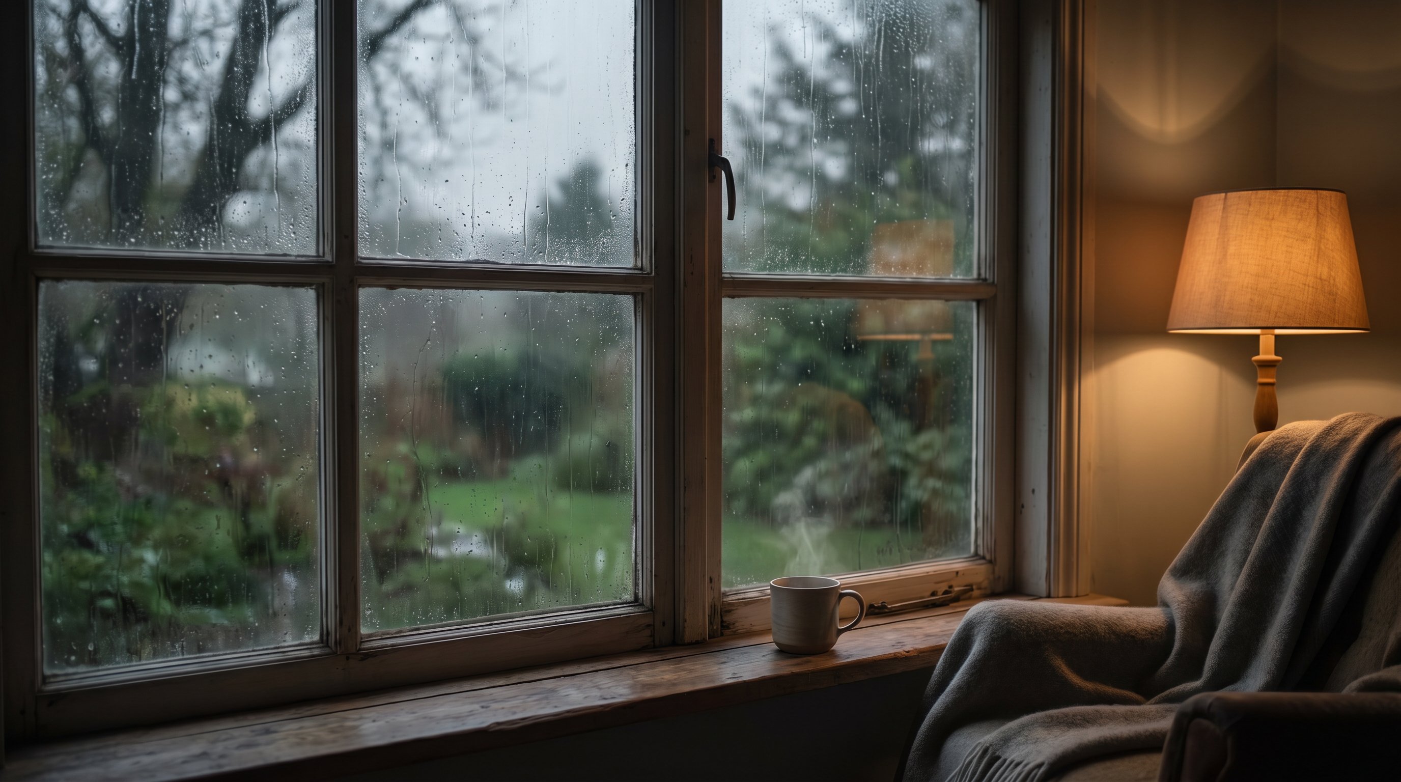 91网雨天白噪音生活视频：窗外的世界